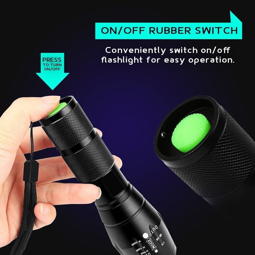 Last Day 50% OFF Multifunctional Rechargeable Flashlight