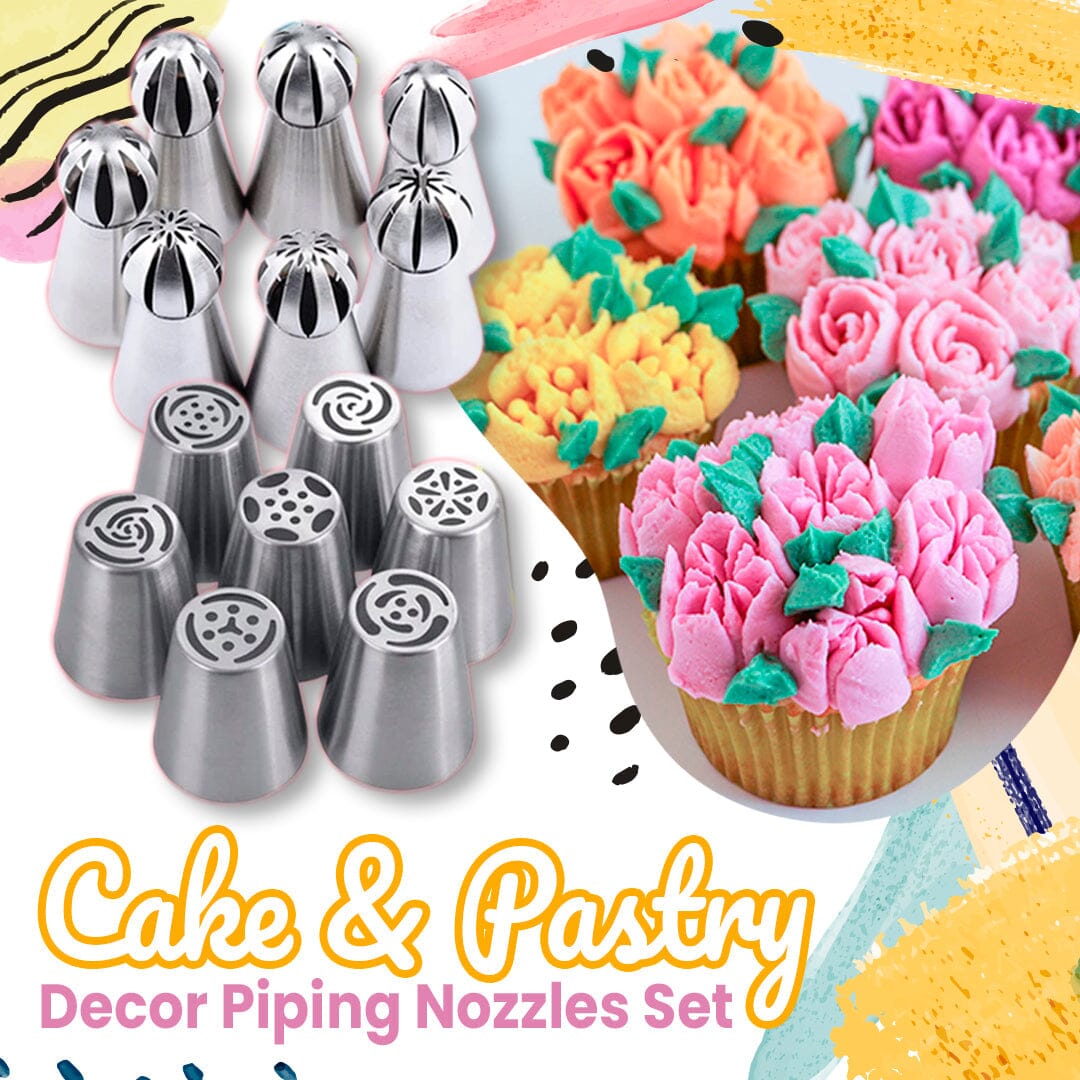 Cake & Pastry Decor Piping Nozzles Set