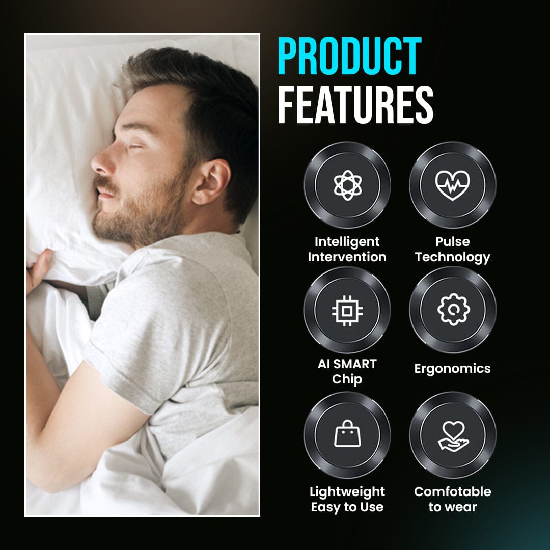 SleepPro™ Smart EMS Anti Snoring & Apnea Device