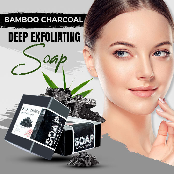 Bamboo Charcoal Deep Exfoliating Soap