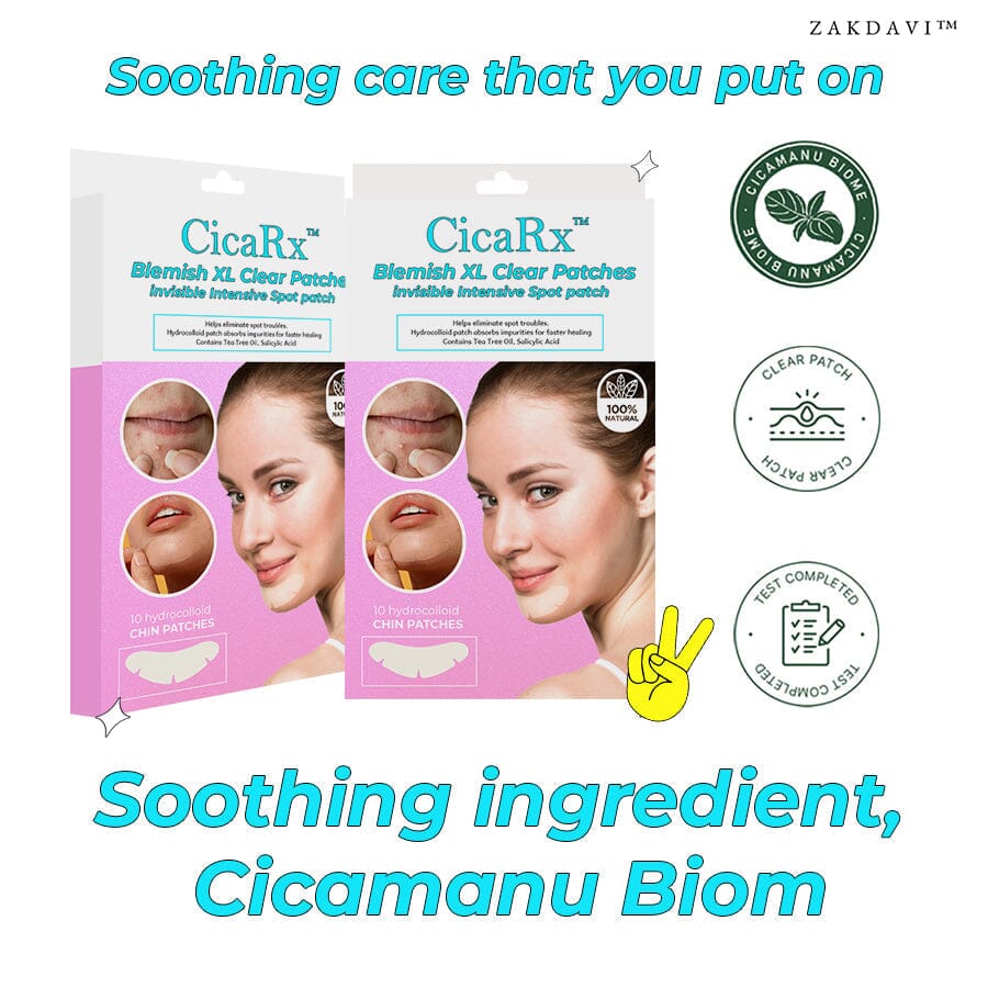 CicaRx™ Blemish XL Clear Patches